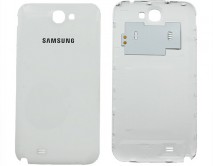 Задняя крышка Samsung N7100 Galaxy Note 2 белая 1 класс