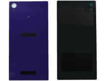 Задняя крышка Sony Xperia Z1 (C6902/C6903) фиолетовая 2 класс