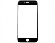 Стекло дисплея iPhone 6 Plus/6S Plus (5.5) черное 1 класс