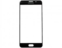 Стекло дисплея Samsung A710F Galaxy A7 (2016) черное