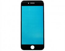 Стекло дисплея iPhone 7 (4.7) черное 1 класс