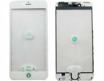 Стекло + рамка + OCA iPhone 6 Plus (5.5) белое 1 класс