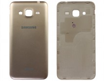 Задняя крышка Samsung J320F J3 (2016) золотая 1 класс