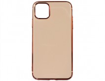 Чехол iPhone 11Pro Max Глянец (розовый)