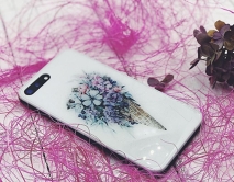 Чехол iPhone XR Цветы в рожке в ассортименте