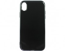 Чехол iPhone XR Силикон 2.0mm (черный)