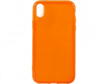 Чехол iPhone XR NEON (оранжевый)