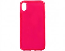 Чехол iPhone XR NEON (розовый)