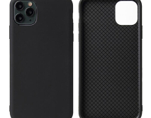 Чехол iPhone XS Max Силикон Matte 2.0mm (черный)