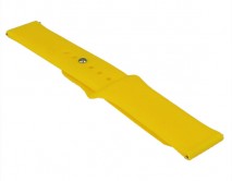 Ремешок Samsung/HuaweiAmazfit Bip/Amazfit GTS 20mm силиконовый желтый #18