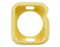 Чехол Watch 4/5/6/SE series 44 мм TPU Candy (желтый)