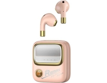 Bluetooth  стереогарнитура Remax TWS-38 розовая
