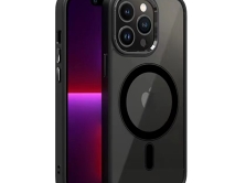 Чехол iPhone 13 Pro Acrylic MagSafe, с магнитом, черный 