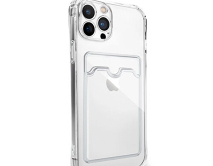 Чехол iPhone 12 Pro Max TPU CardHolder (прозрачный)