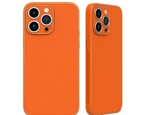 Чехол iPhone 11 Sunny Leather (оранжевый)