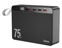 Внешний аккумулятор Power Bank 75000 mAh Hoco J94 22.5W черный