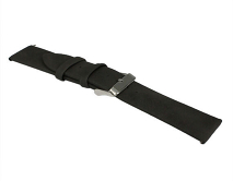 Ремешок Samsung/Huawei/Amazfit GTR 22mm leather band кожаный черный #8