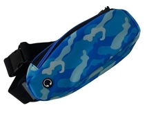 Чехол-сумка на пояс для телефона Military (голубой)