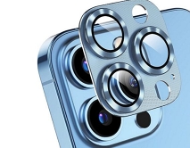Защитная накладка на камеру iPhone 13 Pro/13 Pro Max 3D голубая