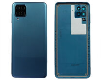 Задняя крышка Samsung A127F A12S/A12 Nacho синяя 1 класс